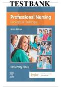 Test Bank - Professional Nursing-Concepts and Challenges&comma; 9th Edition &lpar;Black&comma; 2020&rpar;&comma; Chapter 1-15 &vert; All Chapters