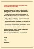 NSC 408 FINAL EXAM QUESTIONS AND ANSWERS &vert; FALL  2026&sol;27 UPDATE &vert; 100&percnt; CORRECT