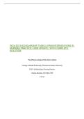 WGU D219 SCHOLARSHIP TASK 2 &vert; PAIN INTERVENTIONS IN NURSING PRACTICE &vert; 2026 UPDATE &vert; WITH COMPLETE SOLUTION