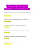GA Real Estate Exam Prep &sol; Hard Questions and Answers &vert; Latest Version &vert; 2025&sol;2026 &vert; Correct & Verified
