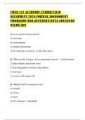 CBNS 121 ACADEMIC CURRICULUM BLUEPRINT 2026 FORMAL ASSESSMENT PROBLEMS AND ACCURATE DATA ADVANCED STUDY SET