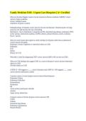 Family Medicine EOR - Urgent Care Blueprint &vert;&vert; A&plus; Certified&period;