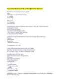 PA Family Medicine EOR &vert;&vert; 100&percnt; Errorless Answers&period;
