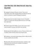 CDA PRACTICE TEST PRACTICE SET 2026 FULL SOLUTION