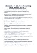 Introduction To Business Accounting  Study Review 2026&sol;2027