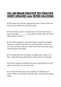 CDL AIR BRAKE PRACTICE TEST PRACTICE SCRIPT UPDATED 2026 TESTED SOLUTIONS