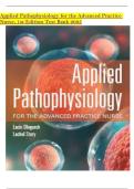Applied Pathophysiology for the Advanced Practice Nurse Course &ndash; 1st Edition Test Bank 2025