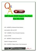 CSP Exam &lpar;Clinical&rpar; &vert; 2026 &vert; 150&plus; Questions on Neuropsych Tests&comma; Screening Tools&comma; Memory&comma; Language & Function