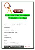 EEG Board Exam &vert; 2026 &vert; 150&plus; Expert-Verified Q&A on Brain Waves&comma; Electrode Placement&comma; Seizure Types&comma; and Artifacts