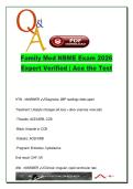 Family Medicine NBME Exam &vert; 2026 &vert; 200&plus; Verified Q&A on Preventive Care&comma; Chronic Disease&comma; Pediatrics&comma; and Emergency Management