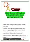NGWA General Drilling Exam &lpar;2026&rpar; &ndash; GEO 415 &vert; Well Construction&comma; Grouting&comma; Rig Safety&comma; Hydrogeology