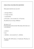 NUR-213 FiNAL EXAM PRACTICE QUESTIONS