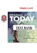 Criminal Justice Today 17th Edition &lpar;2026&rpar; &ndash; Schmalleger &ndash; Test Bank PDF