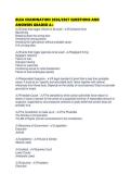 BLEA EXAMINATION 2026&sol;2027 QUESTIONS AND ANSWERS GRADED A&plus;