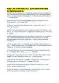 PSYCH 100 STUDY 2026&sol;2027 GUIDE QUESTIONS AND ANSWERS GRADED A&plus;