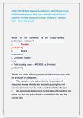 ACHE FACHE BOG Management Exam &vert;&vert; Most Recent Exam  2026 Actual Complete Real Exam Questions And Correct  Answers &lpar;Verified Answers&rpar; Already Graded A&plus; &vert; Newest                     Exam  &vert; Just Released&excl;&excl;