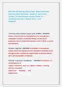 BSN HESI 266 Med Surg Exam&vert;&vert; Most  Recent Exam 2026  Actual Complete Real Exam   Questions  And Correct  Answers  &lpar;Verified Answers&rpar; Already Graded  A&plus;  &vert;  Guaranteed Success&excl;&excl;  &vert; Newest  Exam  &vert; Just                     Released&excl;&excl;
