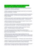 C201 BUSINESS ACUMEN UPDATED SCRIPTED EXAM QUESTIONS AND ANSWERS GUARANTEE A&plus;
