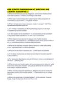 CEFP UPDATED EXAMINATION SET QUESTIONS AND ANSWERS GUARANTEE A&plus;