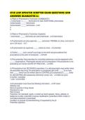 CPJE LAW UPDATED SCRIPTED EXAM QUESTIONS AND ANSWERS GUARANTEE A&plus;