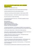 CPJE LAW UPDATED QUESTIONS AND ANSWERS GUARANTEE A&plus;