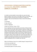 NUR 204 EXAM 1 TESTBANK QUESTIONS &lpar;CHAPTERS 11&comma; 19&comma; 22&comma; 24&rpar; &vert; 2026 UPDATE &vert; ANSWERED CORRECTLY &vert; TO SCORE A&plus;