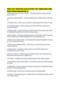 WGU D431 UPDATED EVALUATION TEST QUESTIONS AND SOLUTIONS GUARANTEE A&plus;