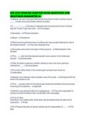 KIN 2501 UPDATED SCRIPTED EXAM QUESTIONS AND SOLUTIONS GUARANTEE A&plus;