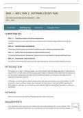 WGU D480 AEN1 TASK 1 &vert; SOFTWARE DESIGN AND QUALITY ASSURANCE &vert; 2026 UPDATE &vert; WITH COMPLETE SOLUTION