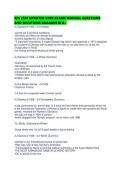 KIN 2501 UPDATED CORE EXAMS MANUAL QUESTIONS AND SOLUTIONS GUARANTEE A&plus;