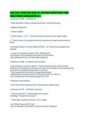 KIN 2501 UPDATED END OF COURSE QUESTIONS AND SOLUTIONS GUARANTEE A&plus;