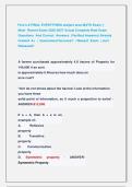 Ftce k-6 FINAL EVERYTHING subject area MATH Exam &vert;&vert;                Most  Recent Exam 2026-2027 Actual Complete Real Exam    Questions  And Correct  Answers  &lpar;Verified Answers&rpar; Already  Graded  A&plus;  &vert;  Guaranteed Success&excl;&excl;  &vert; Newest  Exam  &vert; Just    Release