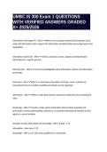 UMBC IS 300 Exam 1 QUESTIONS WITH VERIFIED ANSWERS GRADED A&plus; 2025&sol;2026