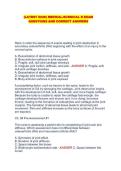 &lpar;LATEST 2026&rpar; MEDICAL-SURGICAL B EXAM QUESTIONS AND CORRECT ANSWERS