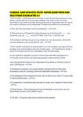 FLORIDA CAM UPDATED TESTS PAPER QUESTIONS AND SOLUTIONS GUARANTEE