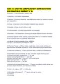 ACTG 313 UPDATED COMPREHENSIVE EXAM QUESTIONS AND SOLUTIONS GUARANTEE