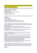 ACTG 313 UPDATED STUDY EXAM GUIDE QUESTIONS AND SOLUTIONS GUARANTEE