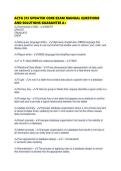 ACTG 313 UPDATED CORE EXAM MANUAL QUESTIONS AND SOLUTIONS GUARANTEE