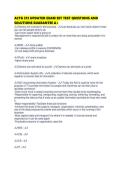 ACTG 313 UPDATED EXAM SET TEST QUESTIONS AND SOLUTIONS GUARANTEE