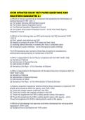 CFCM UPDATED EXAM TEST PAPER QUESTIONS AND SOLUTIONS GUARANTEE