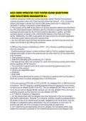 ACO CORB UPDATED TEST PAPER EXAM QUESTIONS AND SOLUTIONS GUARANTEE