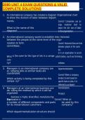 D080 UNIT 4 EXAM QUESTIONS & VALID COMPLETE SOLUTIONS