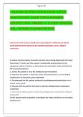 &OpenCurlyDoubleQuote; NUR 504 3P APEA ACTUAL EXAM &rdquo;LATEST  EXAM SOLVED  QUESTIONS & ANSWERS  VERIFIED 100&percnt;  GRADED A&plus; &lpar;LATEST VERSION&rpar;  WELL REVISED GUARANTEE PASS
