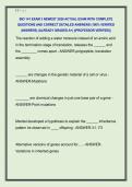 BIO 141 EXAM 3 NEWEST 2026 ACTUAL EXAM WITH COMPLETE  QUESTIONS AND CORRECT DETAILED ANSWERS &lpar;100&percnt; VERIFIED  ANSWERS&rpar; &vert;ALREADY GRADED A&plus;&vert; &vert;&vert;PROFESSOR VERIFIED&vert;&vert; 