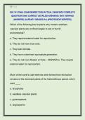 BIO 141 FINAL EXAM NEWEST 2026 ACTUAL EXAM WITH COMPLETE  QUESTIONS AND CORRECT DETAILED ANSWERS &lpar;100&percnt; VERIFIED  ANSWERS&rpar; &vert;ALREADY GRADED A&plus;&vert; &vert;&vert;PROFESSOR VERIFIED&vert;&vert; 