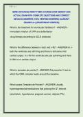 BSMH ADVANCED ARRHYTHMIA COURSE EXAM NEWEST 2026  ACTUAL EXAM WITH COMPLETE QUESTIONS AND CORRECT  DETAILED ANSWERS &lpar;100&percnt; VERIFIED ANSWERS&rpar; &vert;ALREADY  GRADED A&plus;&vert; &vert;&vert;PROFESSOR VERIFIED&vert;&vert; 