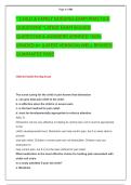 &OpenCurlyDoubleQuote; CHILD & FAMILY NURSING EXAM PRACTICE  QUESTIONS &rdquo;LATEST EXAM SOLVED  QUESTIONS & ANSWERS VERIFIED 100&percnt;  GRADED A&plus; &lpar;LATEST VERSION&rpar; WELL REVISED  GUARANTEE PASS