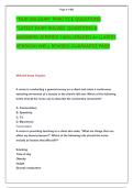 &OpenCurlyDoubleQuote;NUR 256 EXAM  PRACTICE QUESTIONS  &rdquo;LATEST EXAM SOLVED  QUESTIONS &  ANSWERS VERIFIED 100&percnt; GRADED A&plus; &lpar;LATEST  VERSION&rpar; WELL REVISED GUARANTEE PASS