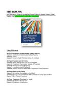Test Bank Safe Maternity & Pediatric Nursing Care Second Edition by Luanne Linnard-Palmer Chapter 1-38