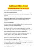 CVS Module 800141 - PHARMACY TECH EXAM STUDY GUIDE ACCURATE QUESTIONS AND CORRECT DETAILED ANSWERS WITH RATIONALES &vert;&vert; 100&percnt; GUARANTEED PASS <BRAND NEW VERSION>